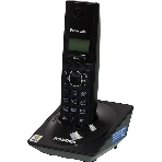 Телефон беспроводной (DECT) Panasonic KX-TG1711RUB черный АОН, Caller ID,12 мелодий звонка,подсветка дисплея,поиск трубки, фото5