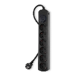 Сетевой фильтр Ippon BK-6-EU-3-16-B 3 м, 6 розеток, черный, коробка, фото4