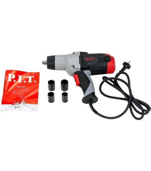 Гайковерт P.I.T. PIW1100-C 1100Вт патрон:быстрозажимной (кейс в комплекте)