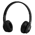 Беспроводные/проводные наушники Ergolux ELX-BTHP01-C02 черный, накладные, Bluetooth + проводной, складная конструкция, до 6 ч, фото 1