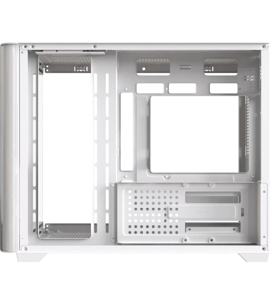 Компьютерный корпус AeroCool/Formula Crystal U2M Floe белый без БП mATX 1xUSB 3.0 audio bott PSU
