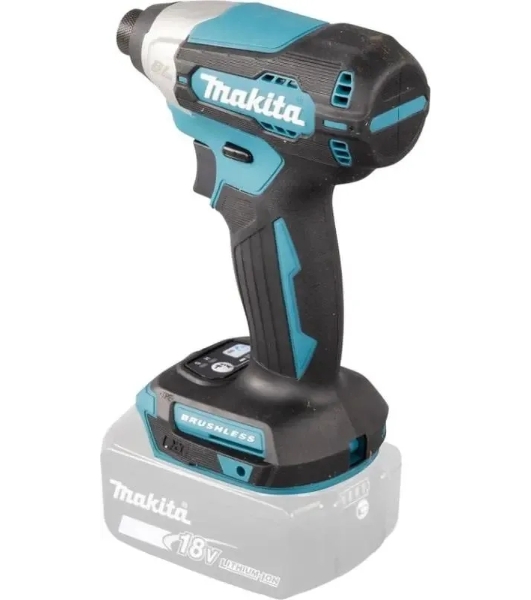 Дрель-шуруповерт Makita DTD157Z, 18 В, 0 Ач, 140 Нм, бесщеточный, ударный