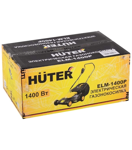 Газонокосилка электрическая Huter ELM-1400/ELM-1400P, от сети, 1100 Вт