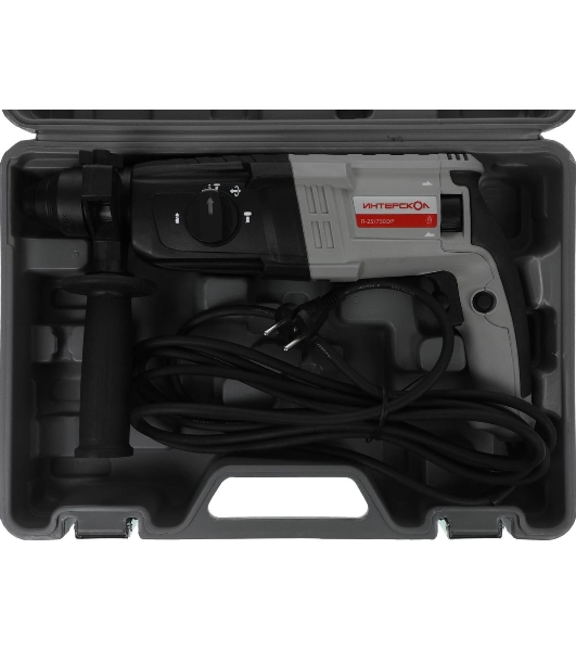 Перфоратор Интерскол П-25/750ЭР, SDS-plus, 750 Вт, 2,6 Дж, от сети