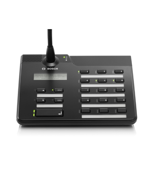 Компонент системы оповещения Bosch PVA-15CST вызывная станция PAVIRO F01U298720