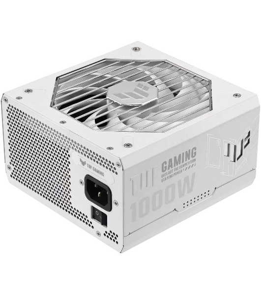 Блок питания ASUS TUF-GAMING-1000G-WHITE,PSU, CE+UK (90YE00S5-B0NA00) белый