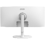 Монитор 34' MSI Modern MD342CQPW VA 3440x1440, 120 Гц, 4 мс, 21:9, 300 кд/м², 2xHDMI, 1xDP, 1xUSB-C, 2x3 Вт, белый, изогнутый, фото2