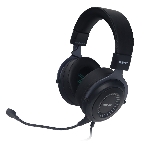 Гарнитура Raskat Strike 3U чёрный, проводная, USB, съёмный микрофон, подсветка, фото 1