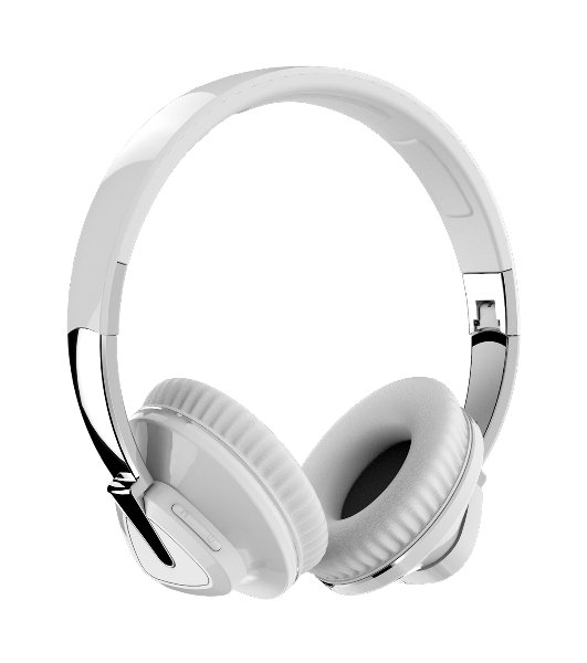 Беспроводные/проводные наушники More Choice HW33 белый, накладные, Bluetooth + проводной, до 10 ч