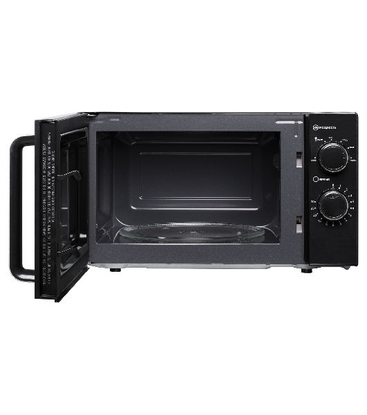 Микроволновая печь BBK 20MWS-776M/B-M черный, 20 л, 700 Вт, переключатели - поворотный механизм