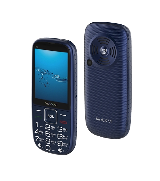 Мобильный телефон Maxvi B9 синий