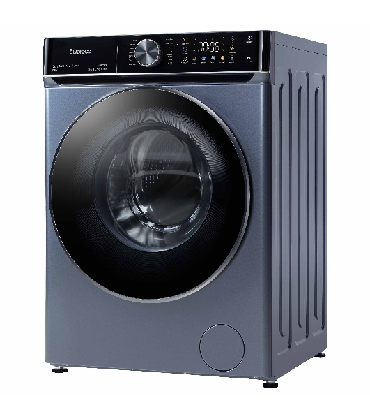 Стиральная машина Бирюса WM-SC914/15 W перламутровый синий, загрузка фронтальная 9 кг, 1400 об/мин, класс А+++