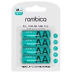 Батарея ALKALINE AA X 4 AB-LR06A ROMBICA, фото 1