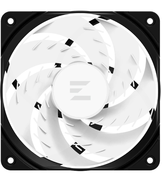Вентилятор для корпуса Zalman ZM-AF120R ARGb черный, 120 мм, 1500 об/мин, 24.3 дБ, 4 pin