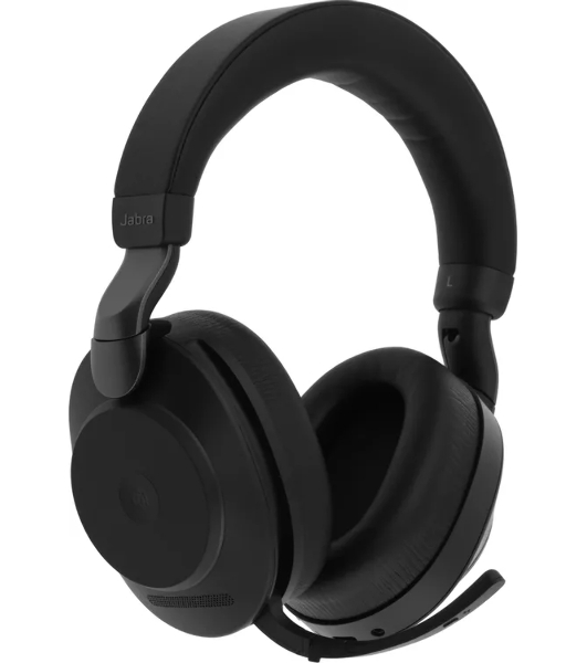 Гарнитура Jabra Evolve2 85 чёрный, беспроводная + проводная, Bluetooth, до 37 ч