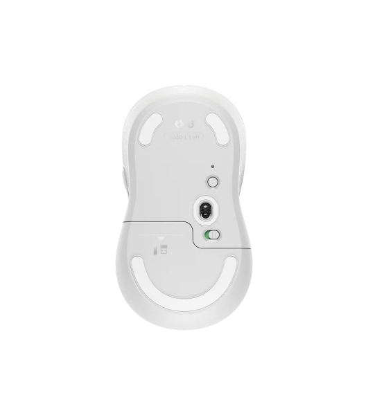 Мышь беспроводная Logitech Signature M650 L белый, 4000 dpi, радиоканал, Bluetooth, USB, кнопки - 5