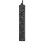 Сетевой фильтр Ippon BK-6-EU-3-16-B 3 м, 6 розеток, черный, коробка, фото 1