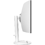 Монитор 34' MSI Modern MD342CQPW VA 3440x1440, 120 Гц, 4 мс, 21:9, 300 кд/м², 2xHDMI, 1xDP, 1xUSB-C, 2x3 Вт, белый, изогнутый, фото4