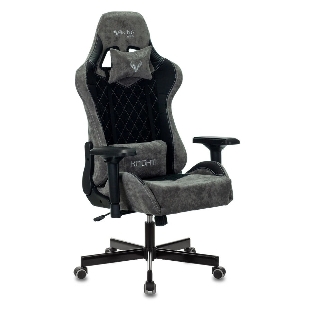 Кресло Бюрократ VIKING 7 KNIGHT B FABRIC черный, ткань, 120 кг, механизм качания