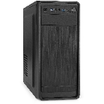 Компьютерный корпус Miditower ExeGate XP-332UC-UNS350 (ATX, БП UNS350 с вент. 12см, 2хUSB 3.0/1хTypeC, аудио, черный), фото 1