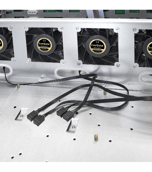 Серверный корпус ExeGate Pro EX281299RUS 3U660-HS16 (RM 19', высота 3U, глубина 660, БП 2U-500ADS,16xHotSwap, USB)