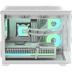 Компьютерный корпус AeroCool/Formula Crystal U2M Floe белый без БП mATX 1xUSB 3.0 audio bott PSU, фото6