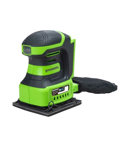 Плоскошлифовальная машина аккумуляторная GreenWorks G24SS14, 24 В, без АКБ и ЗУ (3100507)