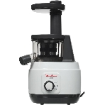 Соковыжималка Moulinex ZU150110 белый/черный, шнековая вертикальная, 150 Вт, 800 мл, электронное, реверс, фото 1