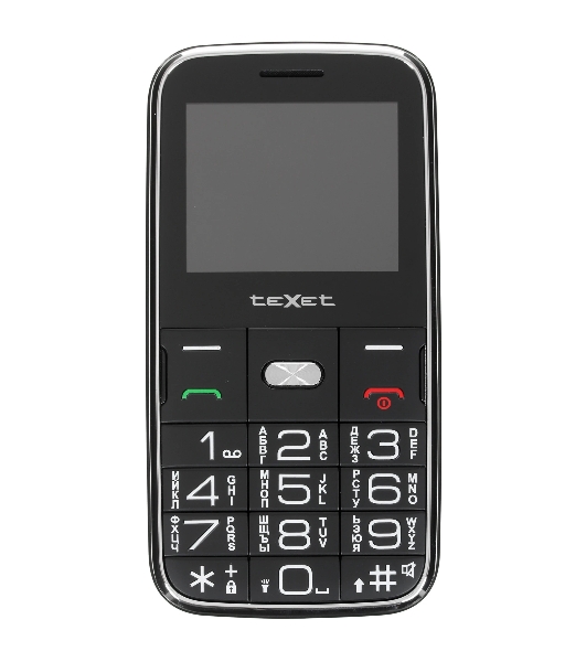 Мобильный телефон teXet TM-B227 черный