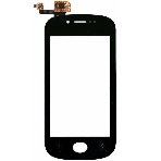 Сенсорное стекло (тачскрин) для Fly IQ448 Chic, черное, фото 1
