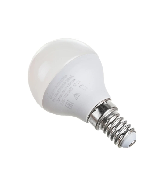 Лампа светодиодная Feron LB-95 7W 230V E14 6400K G45