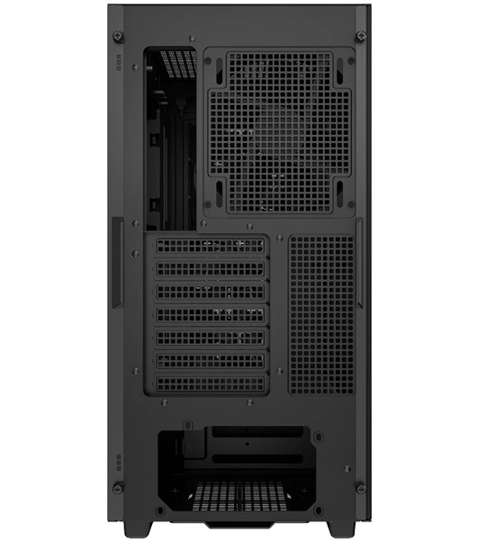 Компьютерный корпус Deepcool CK560 без БП, боковое окно (закаленное стекло), 3xARGB LED 120мм вентилятора спереди и 1x140мм вентилятор сзади, черный, ATX