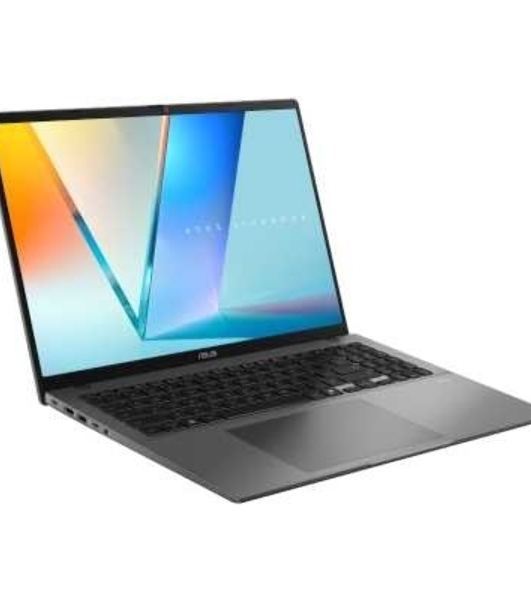 Ноутбук ASUS Vivobook S16 S3607CA-SH100 серый Intel Core Ultra 5 225H 1.7 GHz/DDR5 16Gb 512Gb PCIE G4 SSD/Intel UHD Graphics 16' OLED WUXGA (1920 x 1200) 16:10/Without OS/1.66 kg