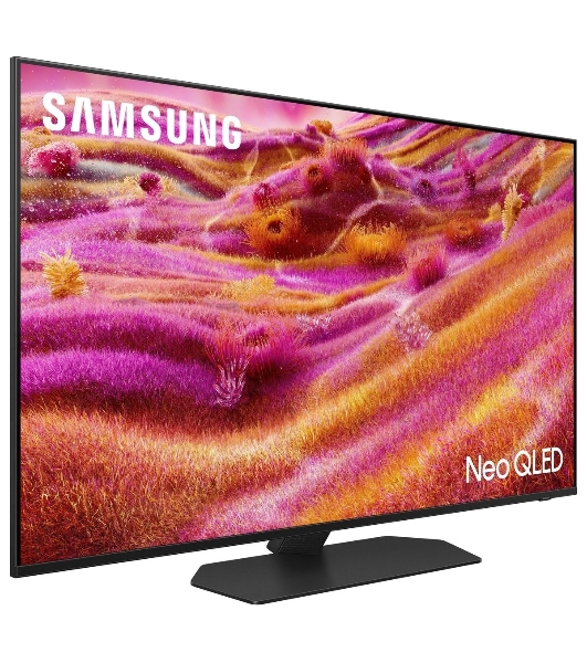 Телевизор Samsung QE43QN90FAUXRU, 43', черный, Mini LED, 4K Ultra HD, 3840x2160, 120Hz, Tizen
