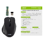 Мышь беспроводная Acer OMR140 черный, 1600 dpi, радиоканал, USB, кнопки - 6, фото4