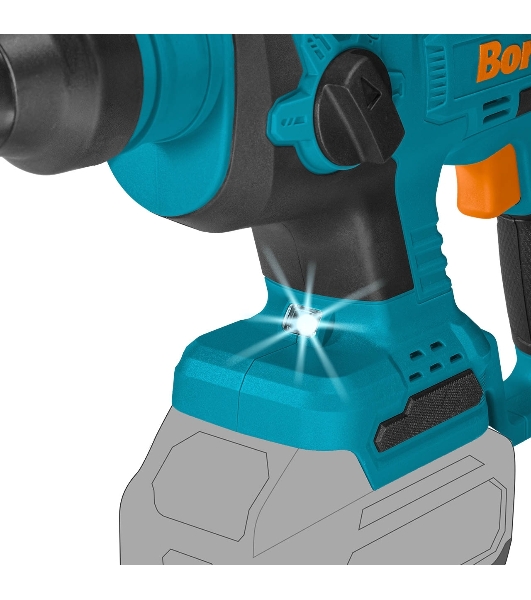Перфоратор Bort BHD-18Li-XDK, SDS-plus, 18 В, 1,7 Дж, от аккумулятора