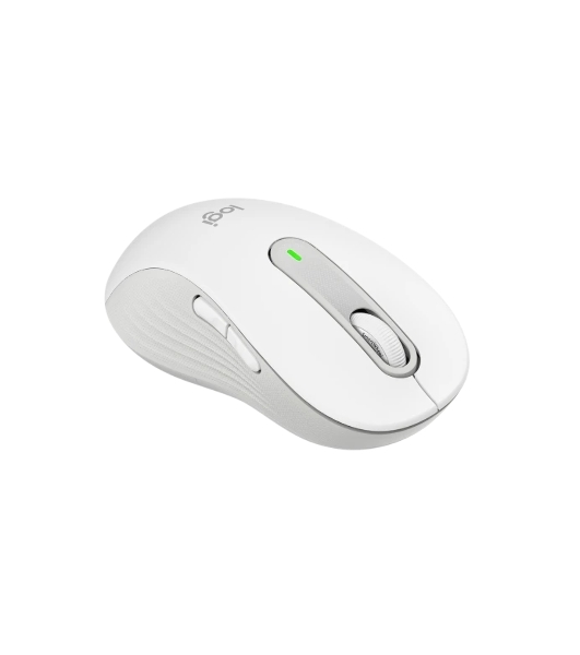 Мышь беспроводная Logitech Signature M650 L белый, 4000 dpi, радиоканал, Bluetooth, USB, кнопки - 5