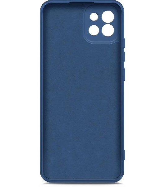 Чехол (клип-кейс) BoraSCO Microfiber Case для Samsung Galaxy A03 синий