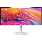 Монитор 34' MSI Modern MD342CQPW VA 3440x1440, 120 Гц, 4 мс, 21:9, 300 кд/м², 2xHDMI, 1xDP, 1xUSB-C, 2x3 Вт, белый, изогнутый, фото5