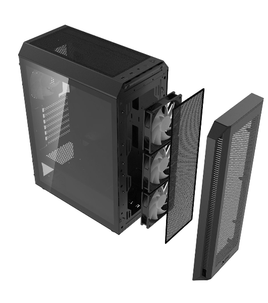 Компьютерный корпус XPG VALOR AIR PLUS (VALORAIRPLUSMTA-BKCWW)