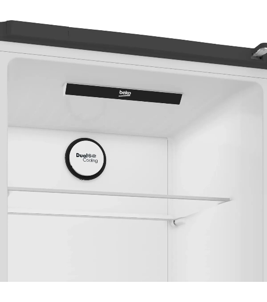 Холодильник Beko B3R0CNK362HG серый, двухкамерный, 220/100л, морозилка снизу No Frost