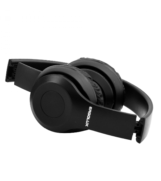 Беспроводные/проводные наушники Ergolux ELX-BTHP01-C02 черный, накладные, Bluetooth + проводной, складная конструкция, до 6 ч