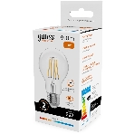 Лампа светодиодная филаментная Gauss Filament 11Вт цок.: E27 груша св. свеч. бел. теп. (упак.: 10 шт), фото4