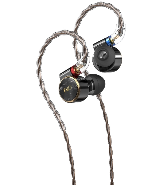 Проводные наушники FiiO FD3 черный/медный, внутриканальные, Jack 3.5 мм