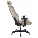 Кресло игровое Бюрократ Knight N1 Fabric бежевый Light-21, с подголов. крестовина металл, фото2