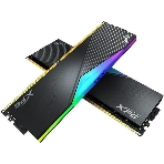 Оперативная память XPG Lancer, DDR5, 32Gb (2x16Gb), 6400MHz, CL32, DIMM, с радиаторами, RGB, черный, фото 1