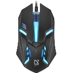 Мышь проводная Defender Hit MB-550 черный, 1600 dpi, USB, кнопки - 4, фото6