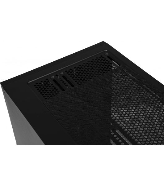 Корпус Formula V Line TimberLine T0 Black, ATX, wood+plastic front, TYPE-C*1, USB3.0*2, FRONT 3x120мм FRGB, REAR 1x120мм FRGB