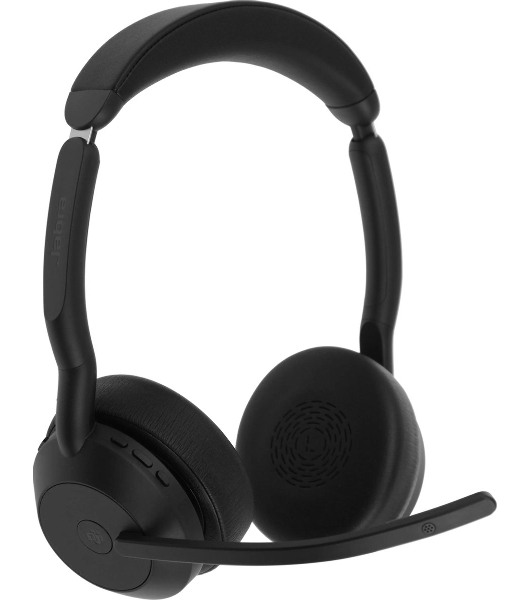 Гарнитура Jabra Evolve2 55 чёрный, беспроводная, Bluetooth, до 18 ч