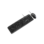 Комплект клавиатура и мышь ABR KM600 черный, интерфейс USB, проводной, RU/EN, фото5